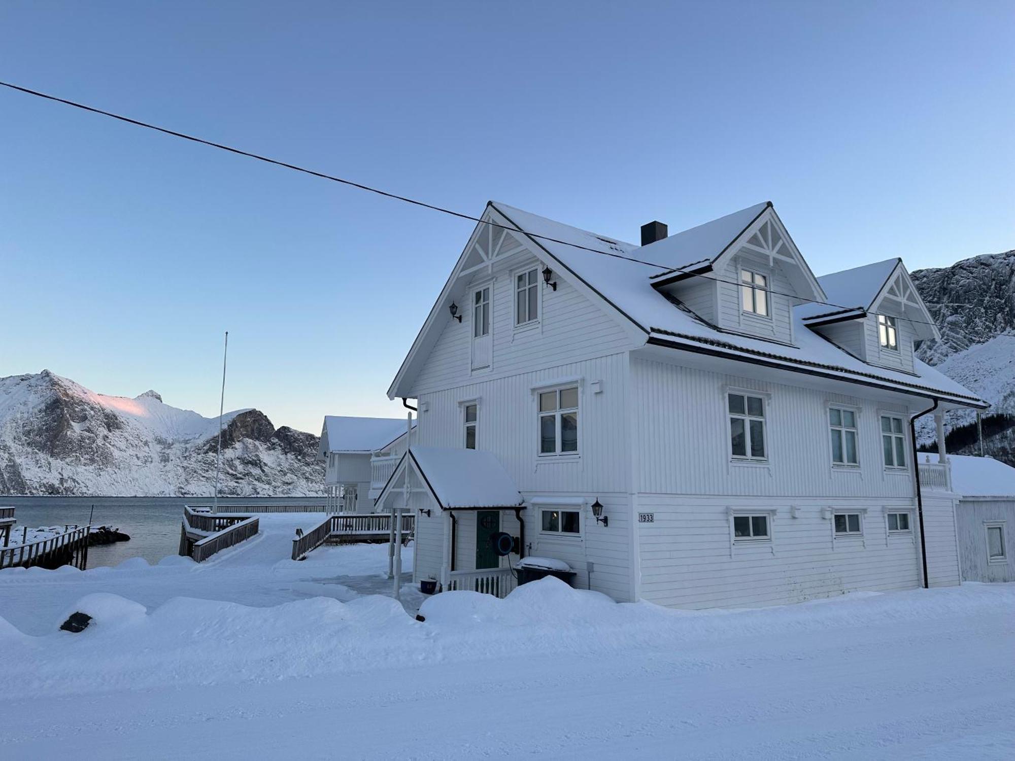 Hotel Mefjord Brygge Mefjordvær Esterno foto