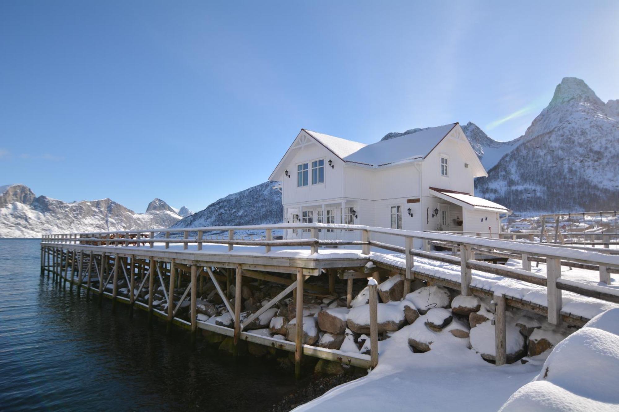 Hotel Mefjord Brygge Mefjordvær Esterno foto
